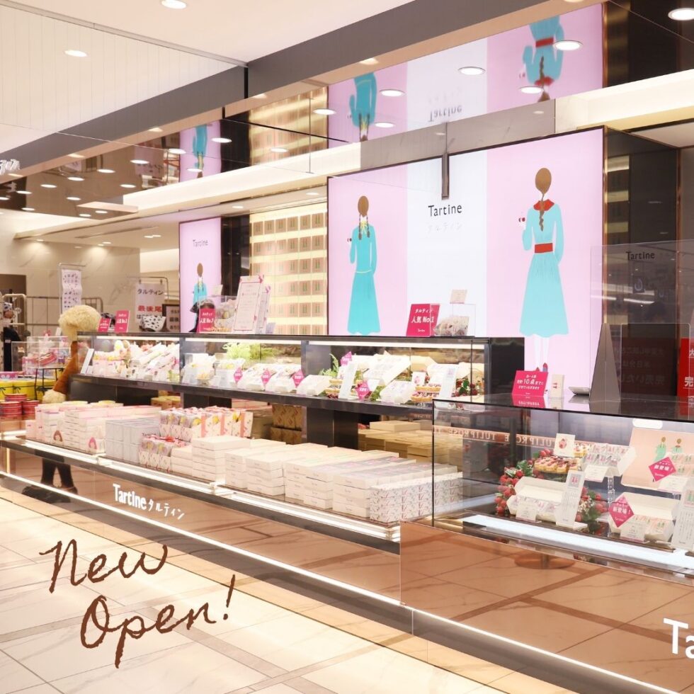 名古屋に〈タルティン〉の実店舗が東海初オープン！春の新作をチェック【ジェイアール名古屋タカシマヤ】