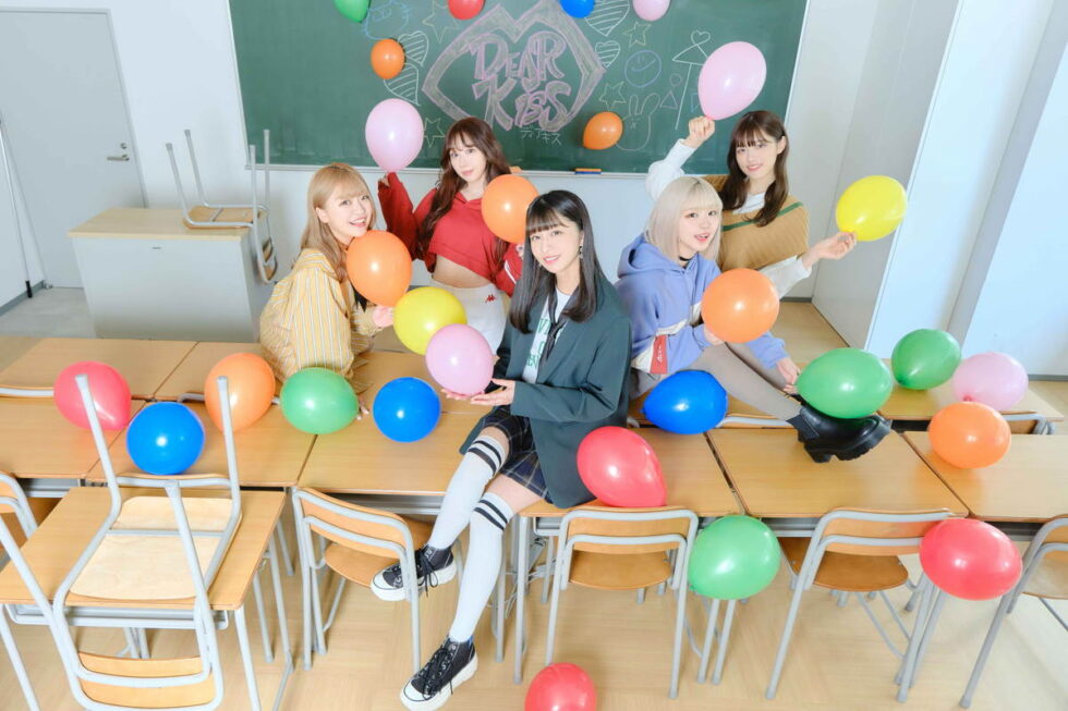 ライブアイドル・DEAR KISSがセカンドシングル『ハッピー』をリリース！
