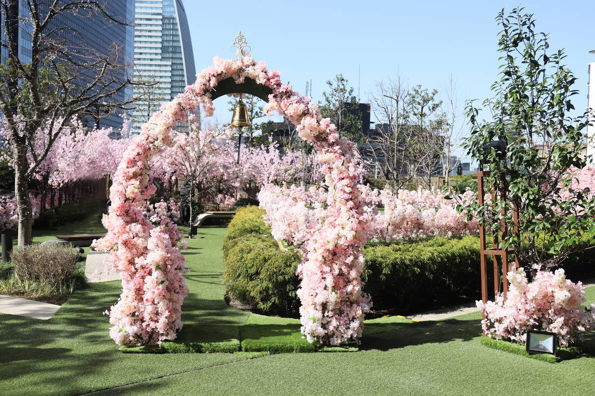 大名古屋ビルヂングでお花見気分♩「サクラ 7周年アニバーサリー」開催中！