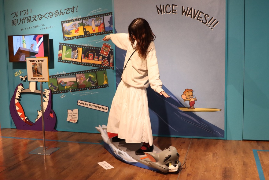 編集部レポート】名古屋PARCO「誕生85周年記念 トムとジェリー展 君が