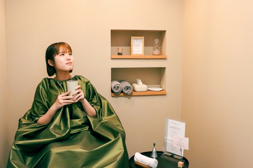 名古屋・覚王山にオープンした本格よもぎ蒸し専門サロン「＋1