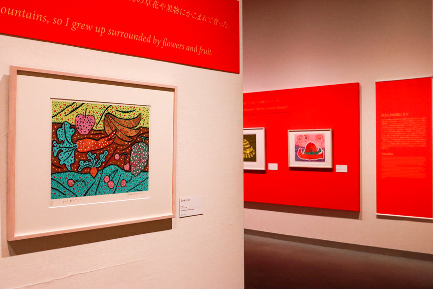 水玉や網目の世界に引き込まれる！松坂屋美術館で草間彌生さんの版画