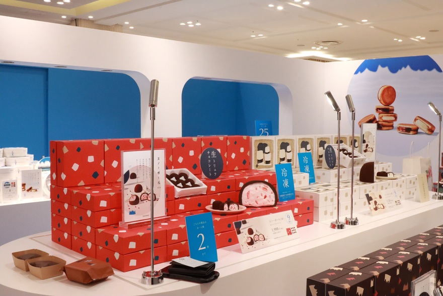 北海道発のスイーツブランド〈SNOWS（スノー）〉が最多ラインナップで